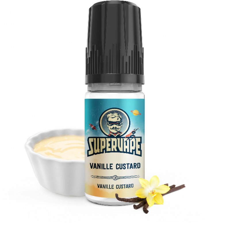 Arômes pour e-liquides Vanille Custard - 10ml par SuperVape