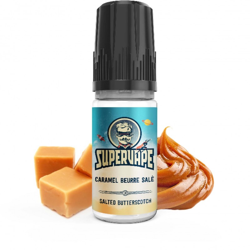 Arômes pour e-liquides Caramel beurre salé - 10ml par SuperVape