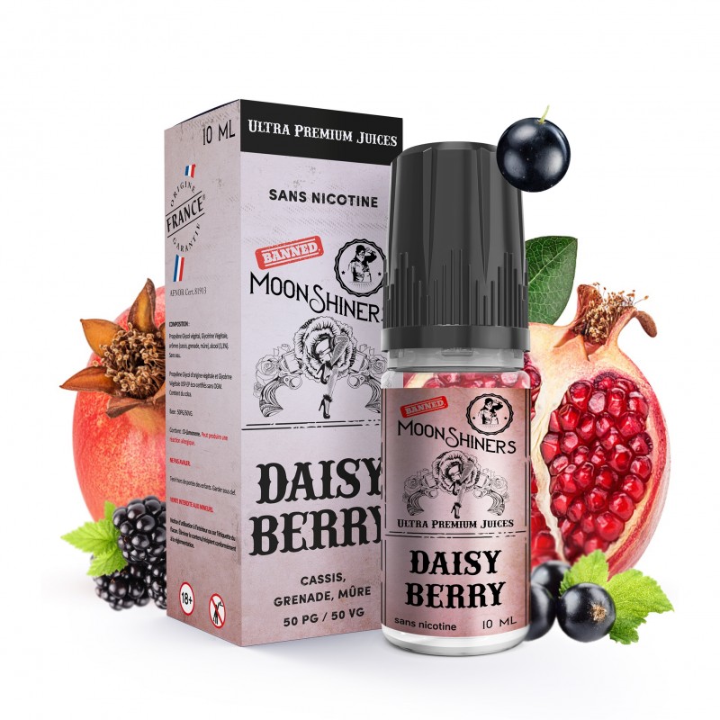 E-liquides Daisy berry - 10ml - 0mg/ml par Moonshiners