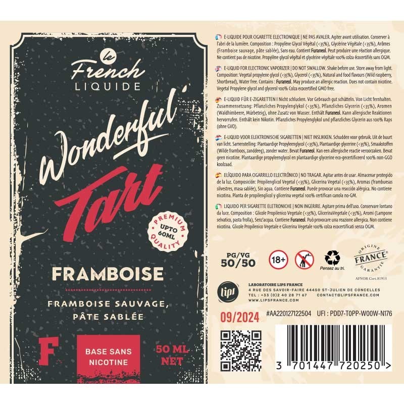 Wonderful Tart Framboise