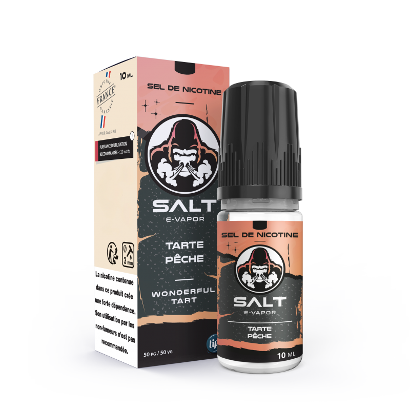 E-liquide Wonderful Tart Pêche - sel de nicotine