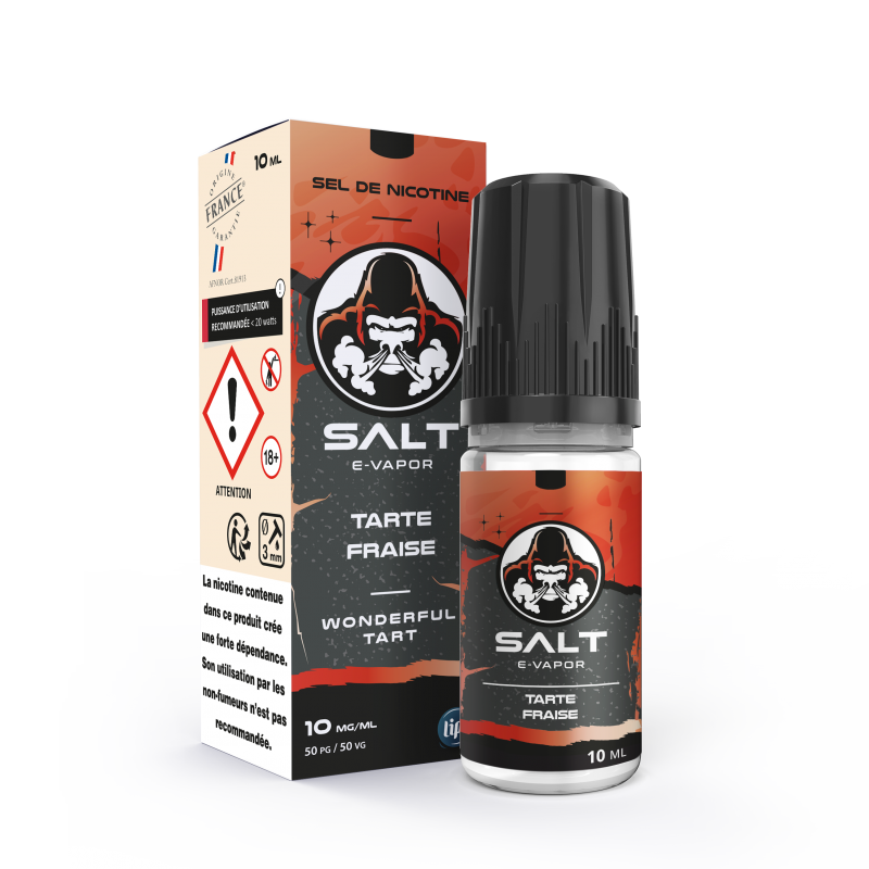 E-liquide Wonderful Tart Fraise - sel de nicotine