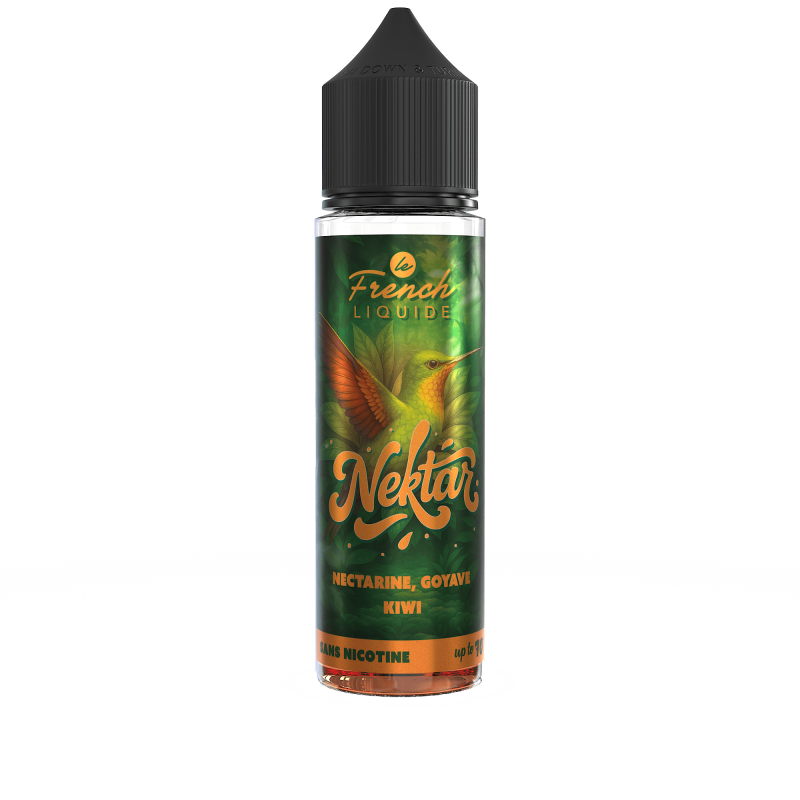 E-liquide Nektar Nectarine, Goyave, Kiwi