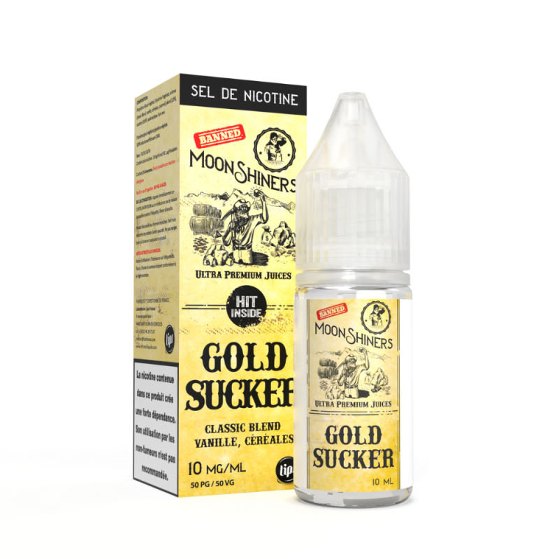 Gold Sucker Moonshiners - sel de nicotine