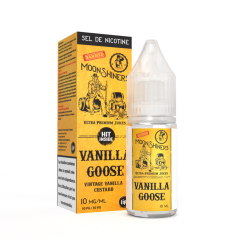 Vanilla Goose Moonshiners sel de nicotine