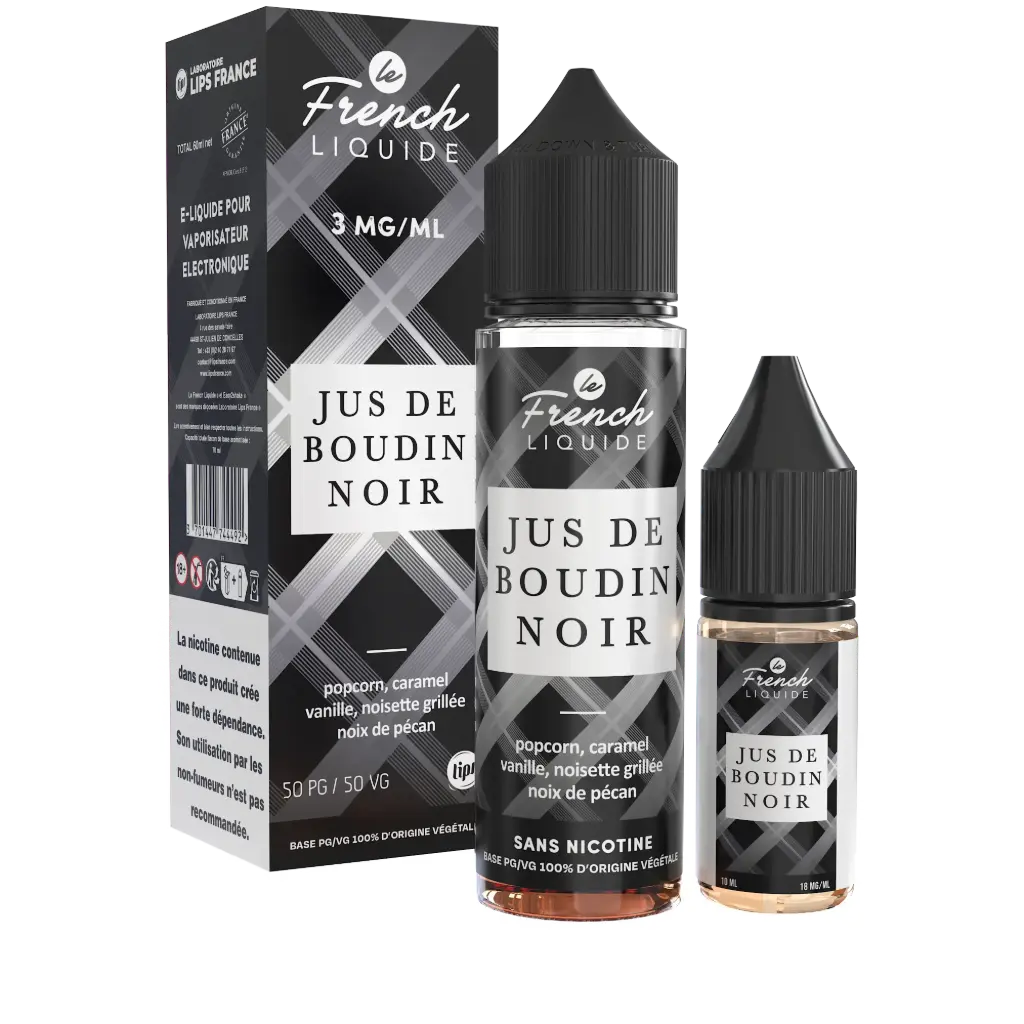 [Le French Liquide] Jus de boudin noir - 60mL