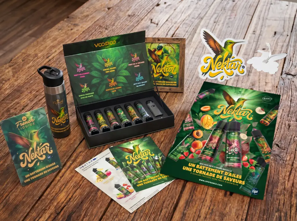 [Le French Liquide] Pack Nektar Plaque Métal