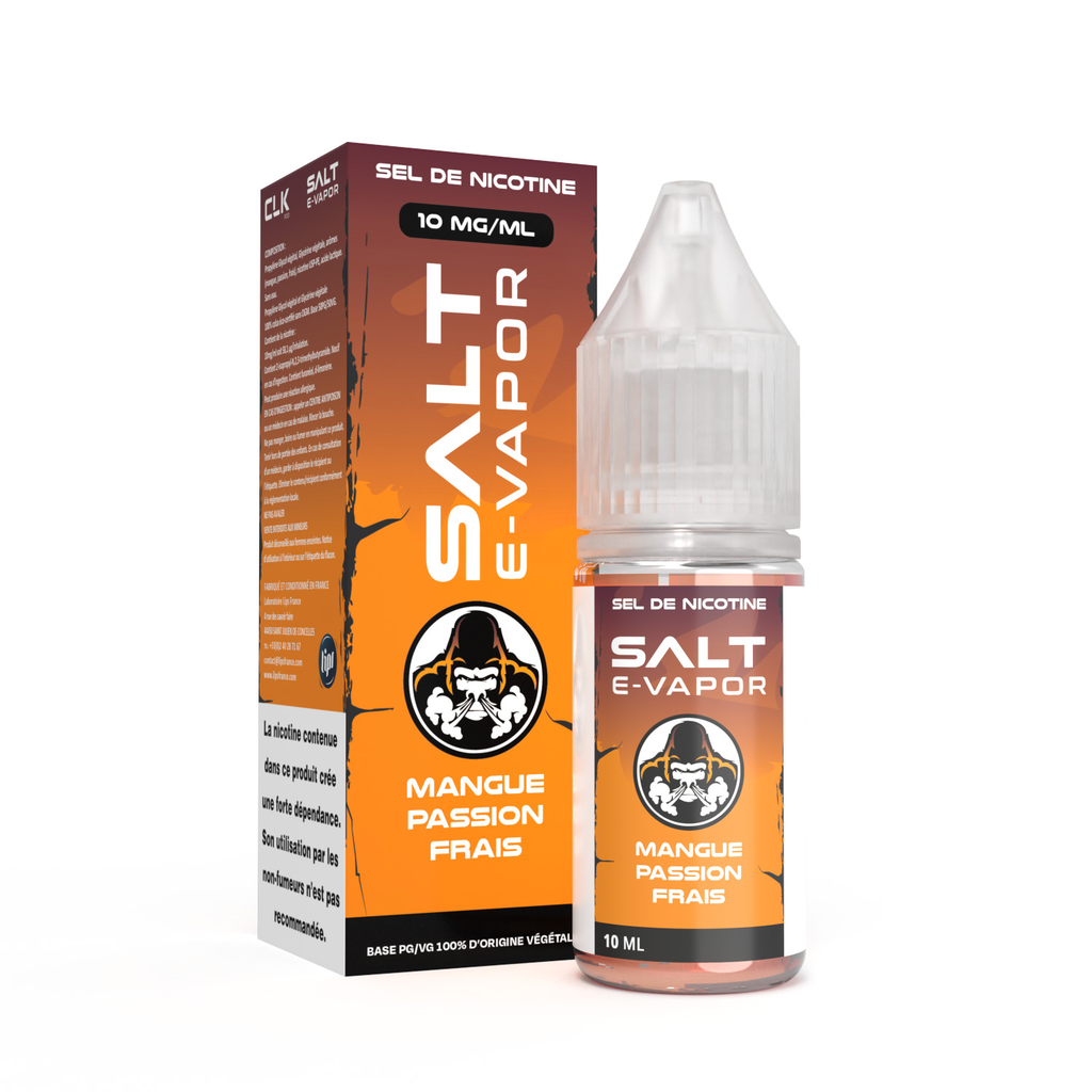 [Salt E-Vapor] Mangue passion frais - 10mL