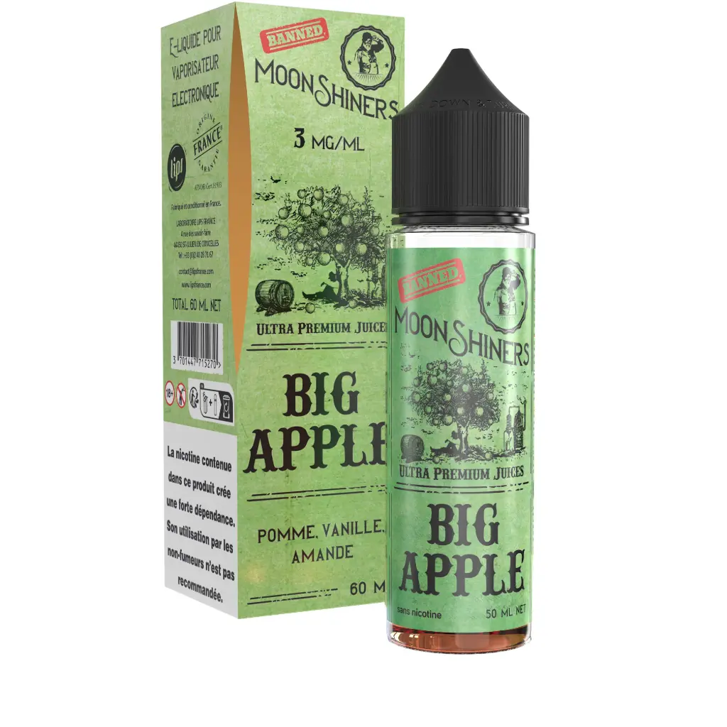 [Moonshiners] Easy2Shake Big Apple - 60mL