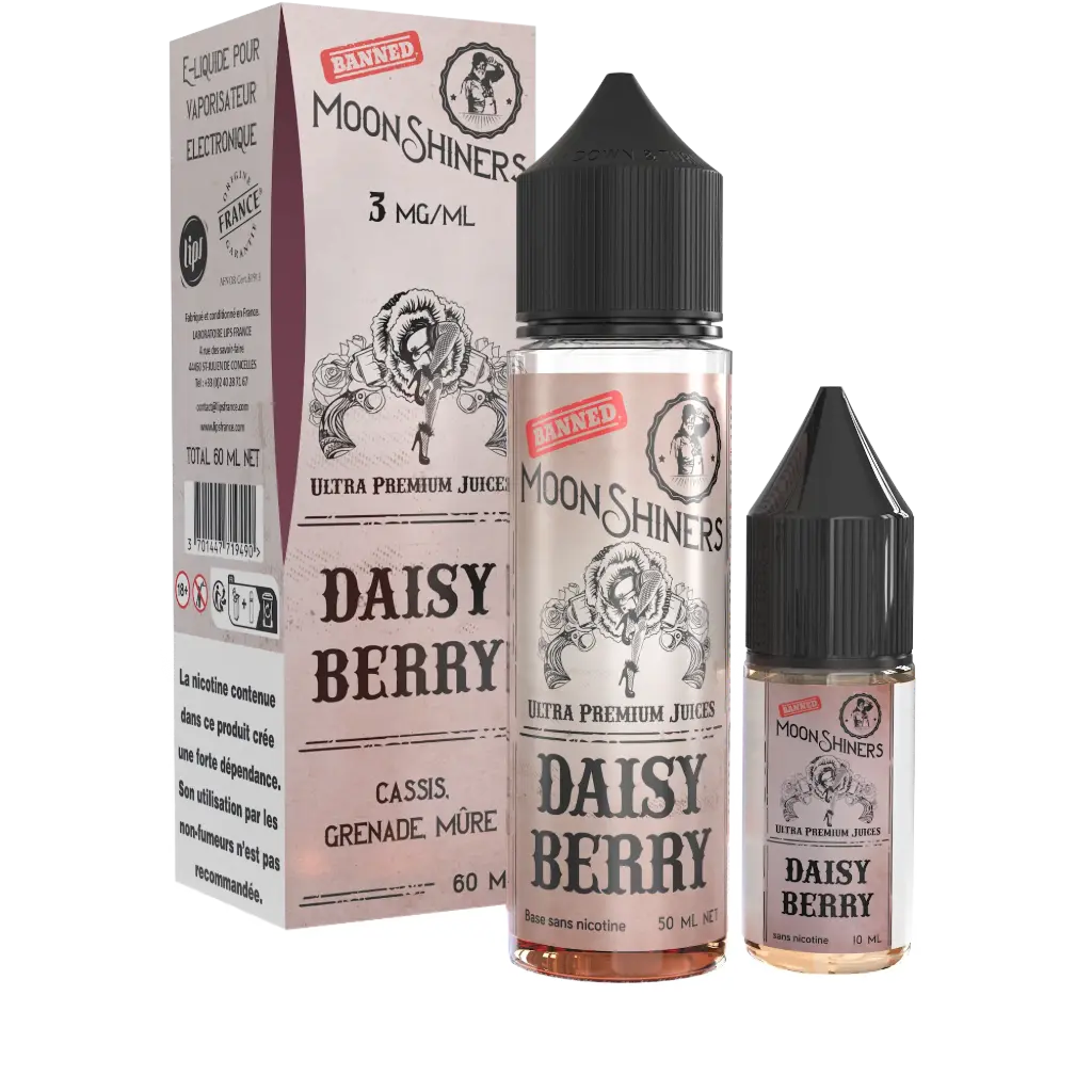[Moonshiners] Easy2Shake Daisy Berry - 60mL
