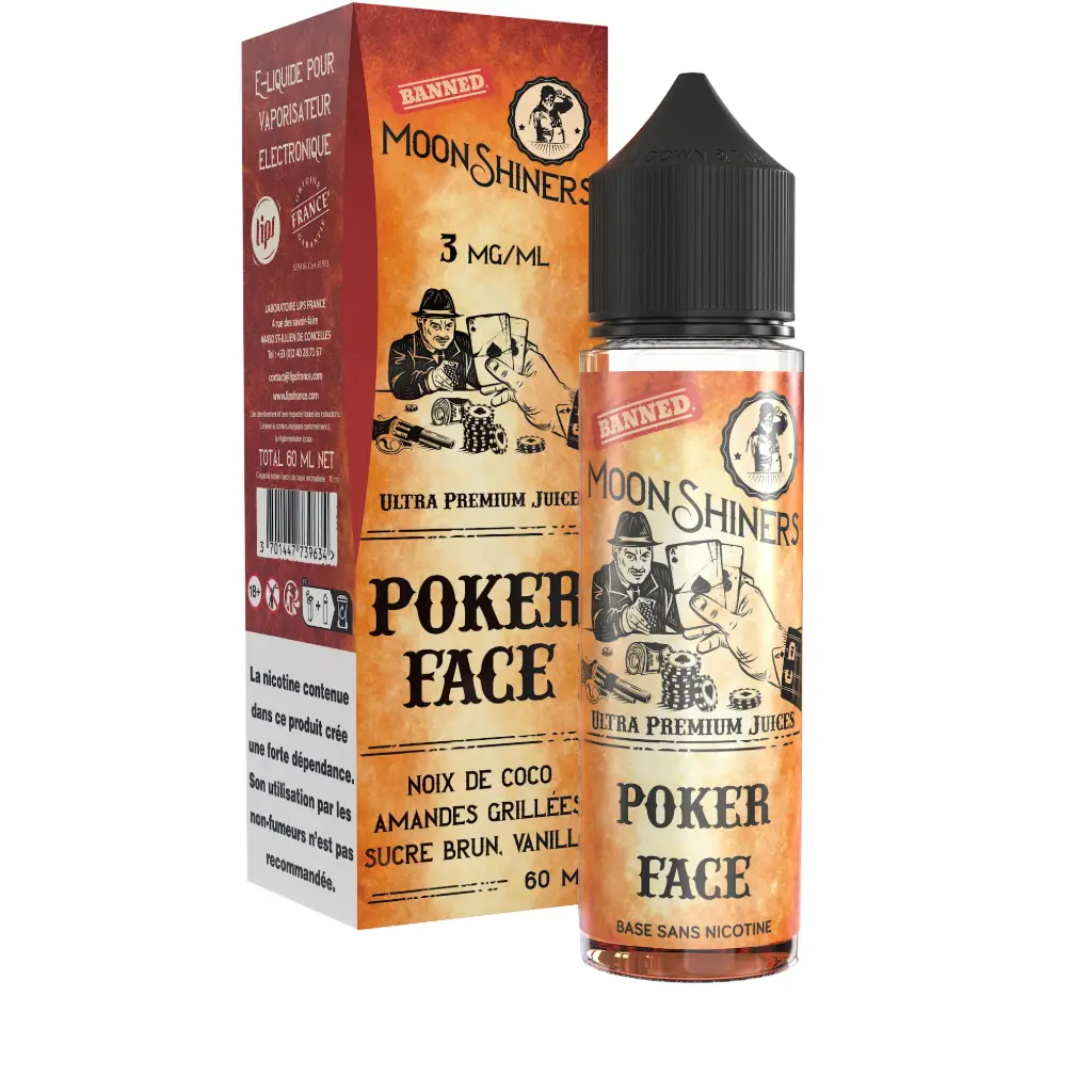 [Moonshiners] Easy2Shake Poker face - 60mL