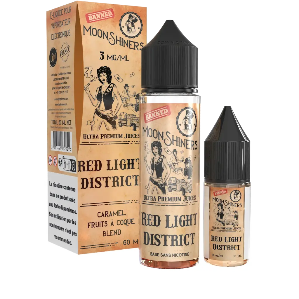 [Moonshiners] Easy2Shake Red Light District - 60mL