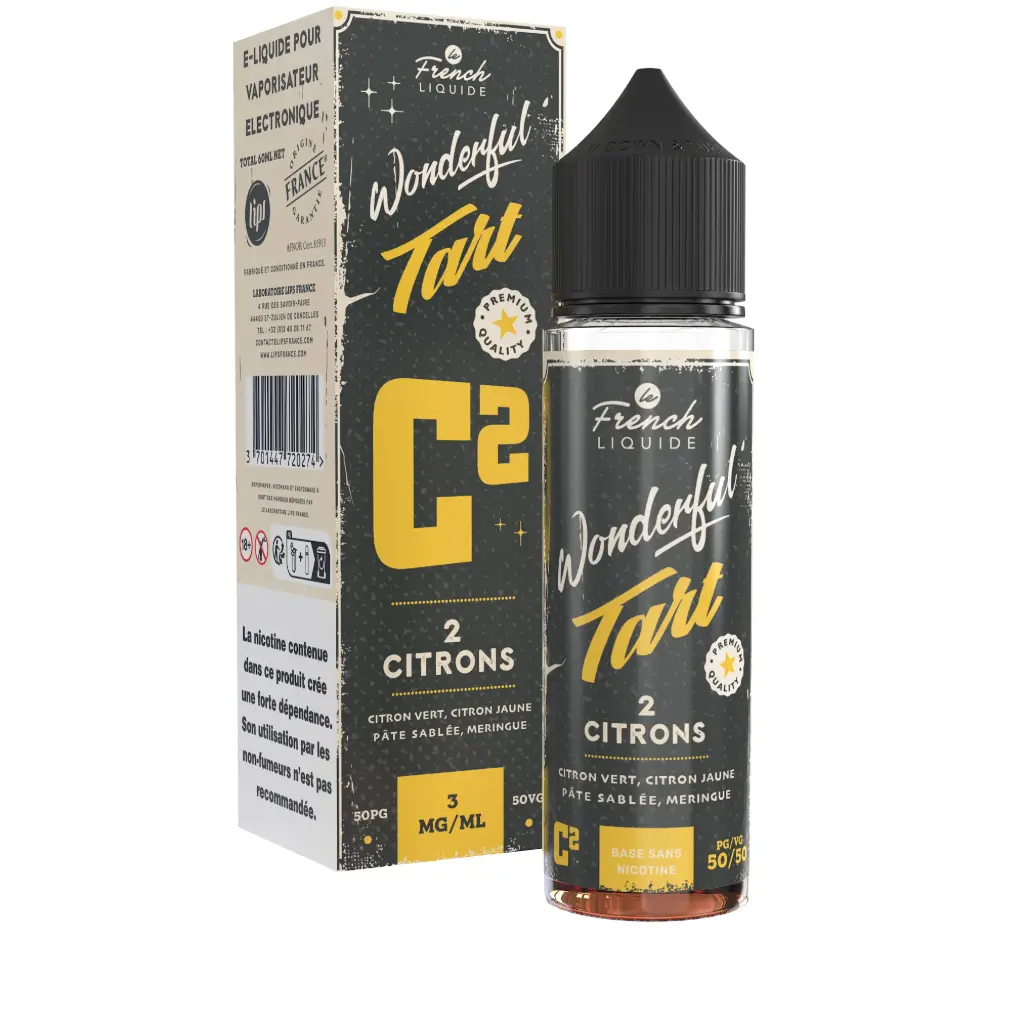 [Le French Liquide] Easy2Shake Wonderful Tart Deux citrons - 60mL