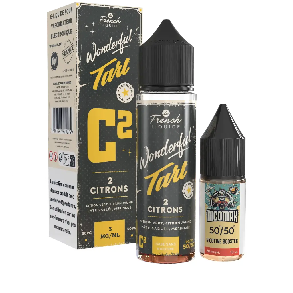 [Le French Liquide] Easy2Shake Wonderful Tart Deux citrons - 60mL
