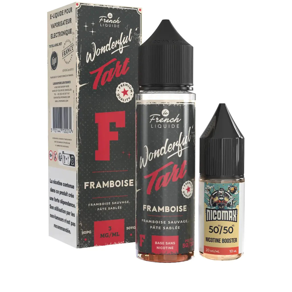 [Le French Liquide] Easy2Shake Wonderful Tart Framboise - 60mL