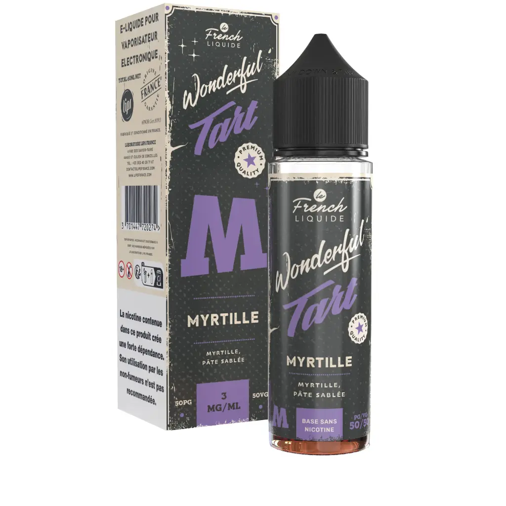[Le French Liquide] Easy2Shake Wonderful Tart Myrtille - 60mL