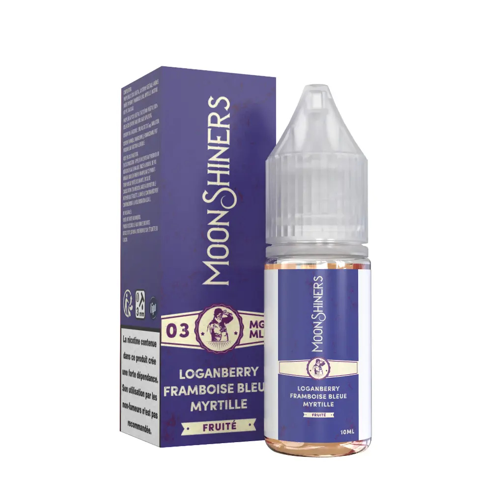 [Moonshiners] Logan berry Framboise Myrtille - 10mL
