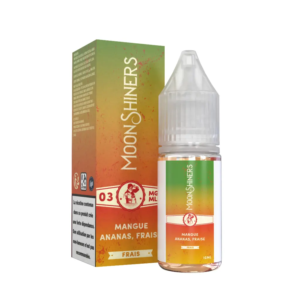 [Moonshiners] Mangue Ananas Fraise Frais - 10mL
