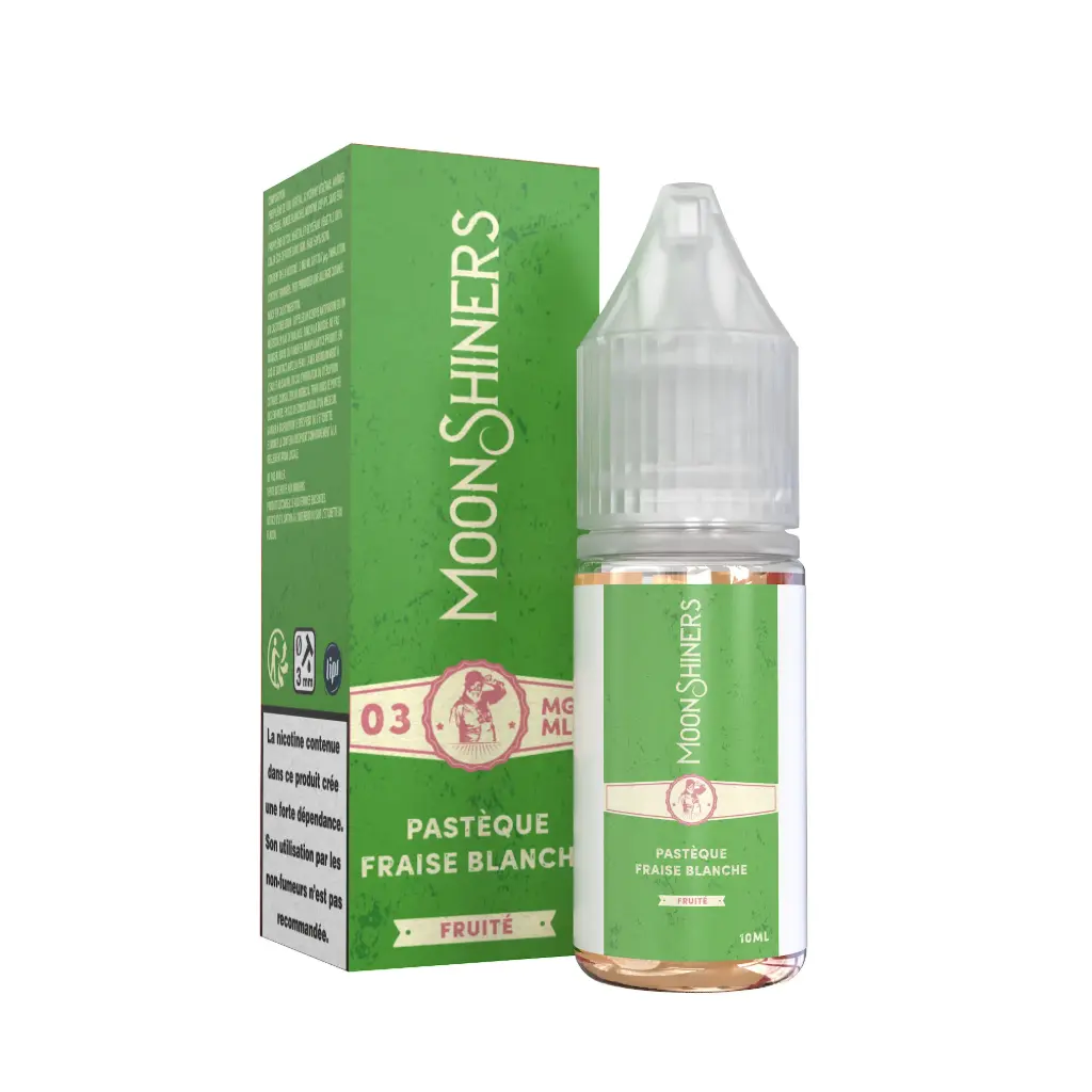 [Moonshiners] Pastèque Fraise Blanche - 10mL