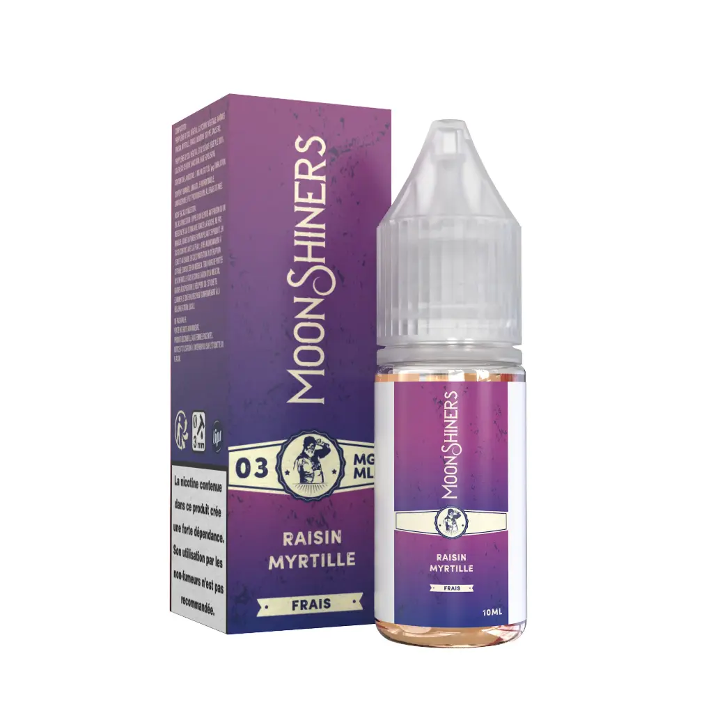[Moonshiners] Raisin Myrtille frais - 10mL