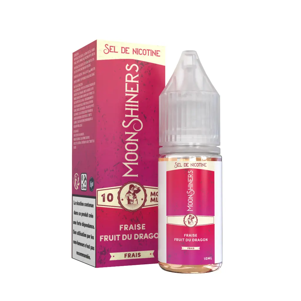 [Moonshiners] Salt Fraise Fruit du dragon frais - 10mL