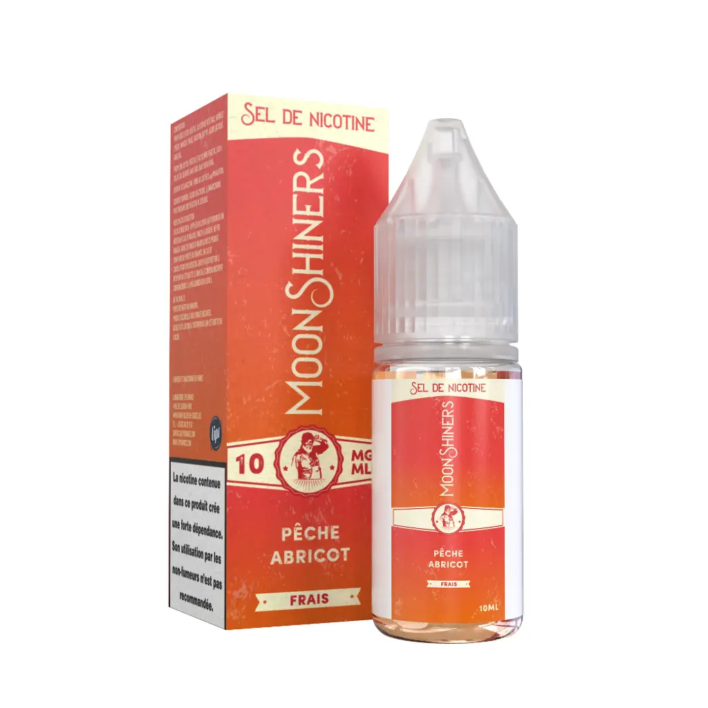 [Moonshiners] Salt Pêche Abricot - 10mL