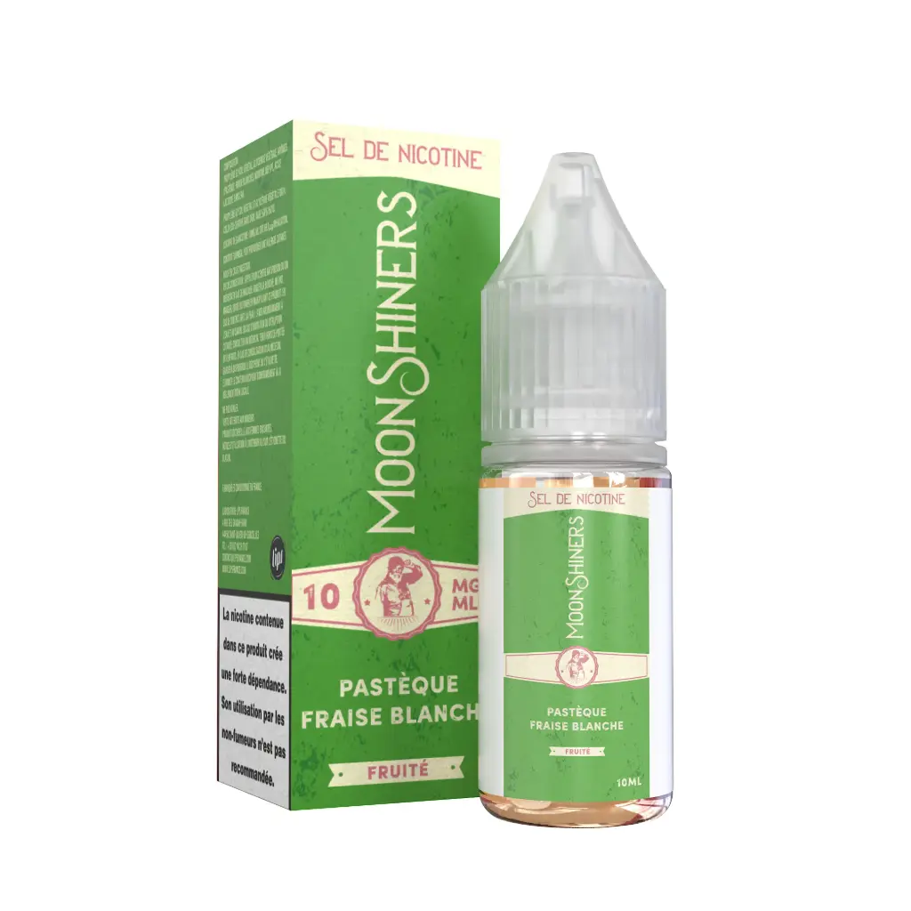 [Moonshiners] Salt Pastèque Fraise Blanche - 10mL