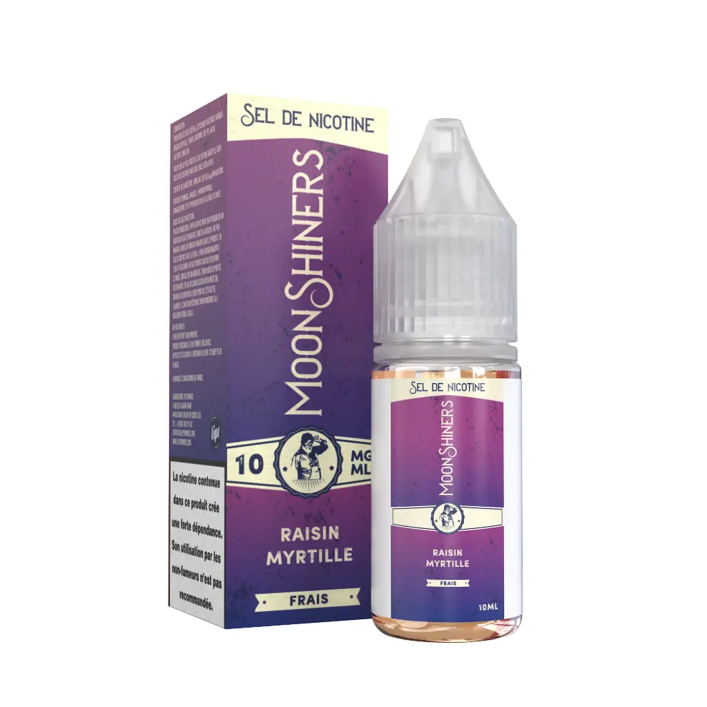 [Moonshiners] Salt Raisin Myrtille frais - 10mL