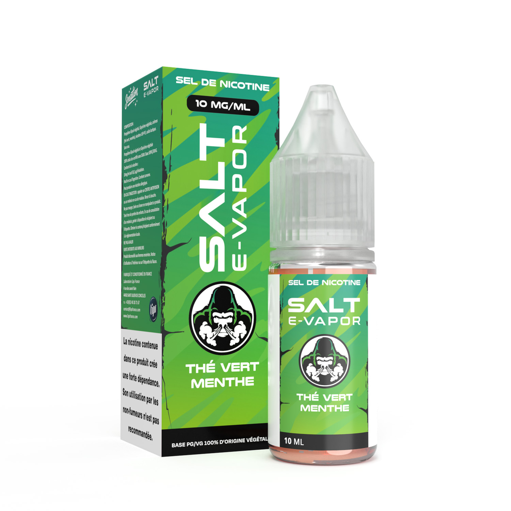 [Salt E-Vapor] Thé Vert Menthe - 10mL