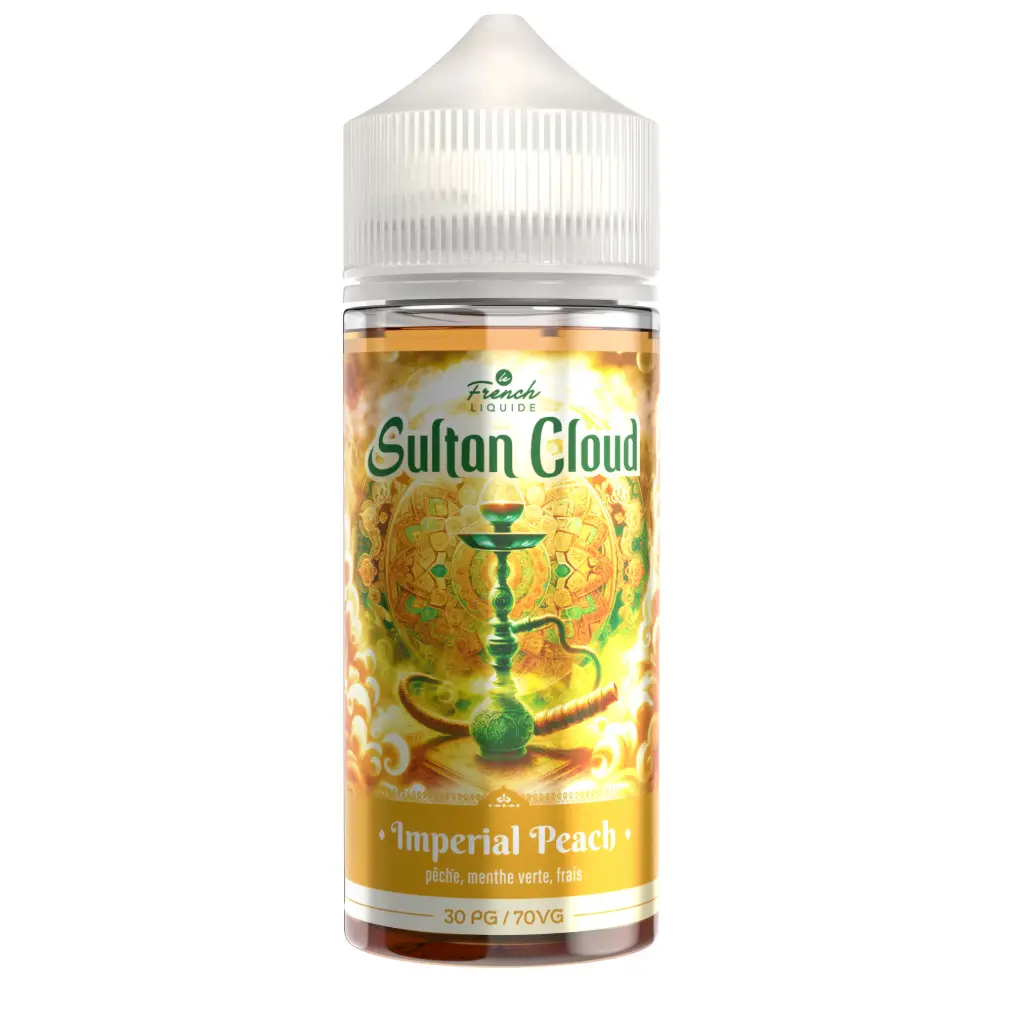 [Le French Liquide] Sultan Cloud Imperial Peach - 100mL