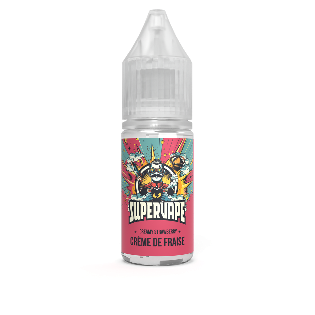 [SuperVape] Concentré Crème de fraise - 10mL