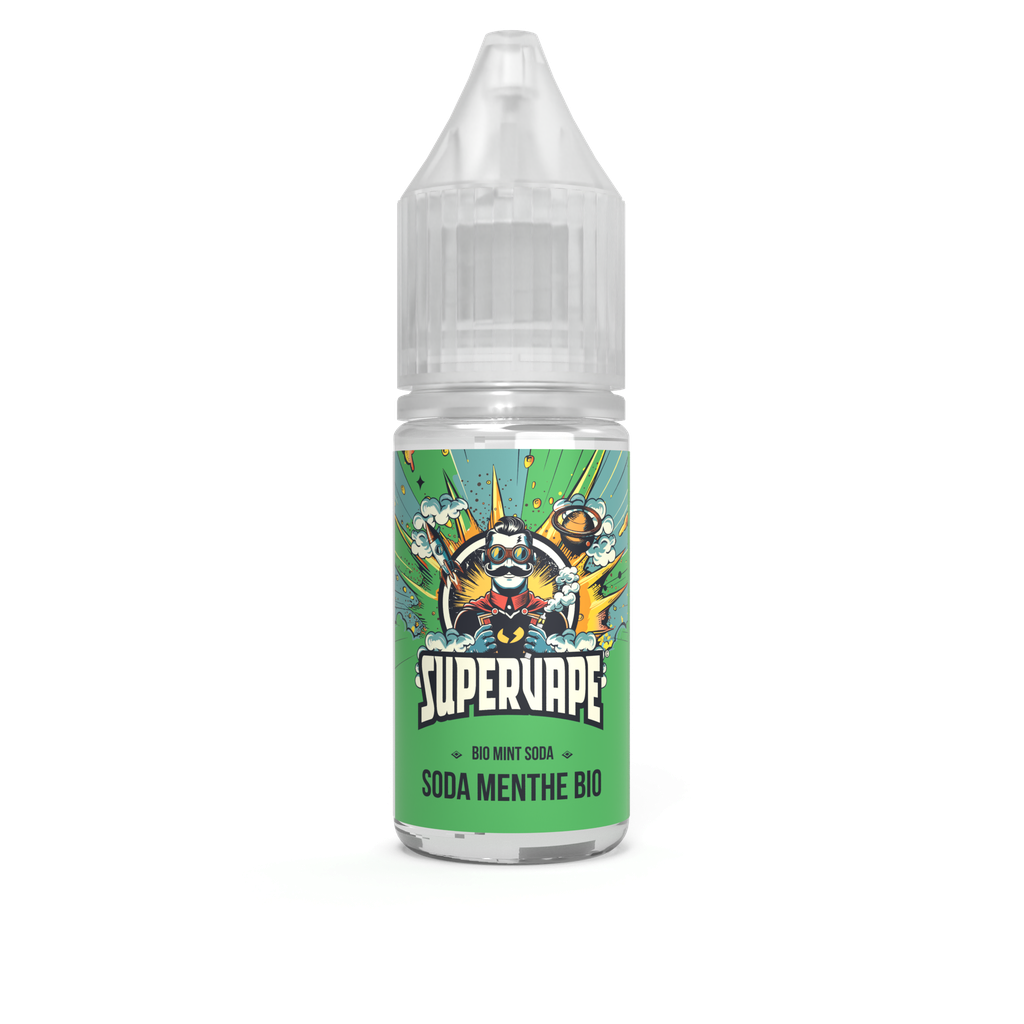 [SuperVape] Concentré Soda Menthe Bio - 10mL