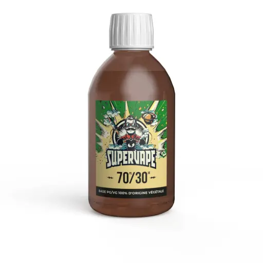 [120-PG70-VG30-00] [SuperVape] Base 70 PG / 30 VG - 120mL