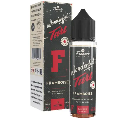 [E2S-WNDRTRT-FRAMB-60-03] [Le French Liquide] Easy2Shake Wonderful Tart Framboise - 60mL