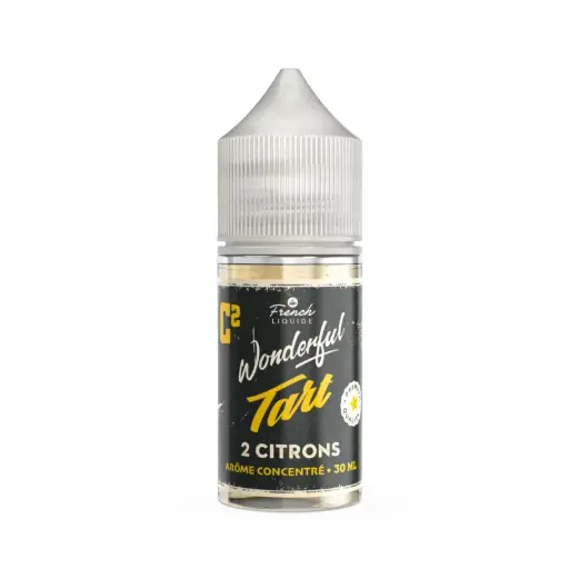[CONC-WNDRTRT-2CITRONS-30-00] [Le French Liquide] Concentré Wonderful Tart Deux citrons - 30mL